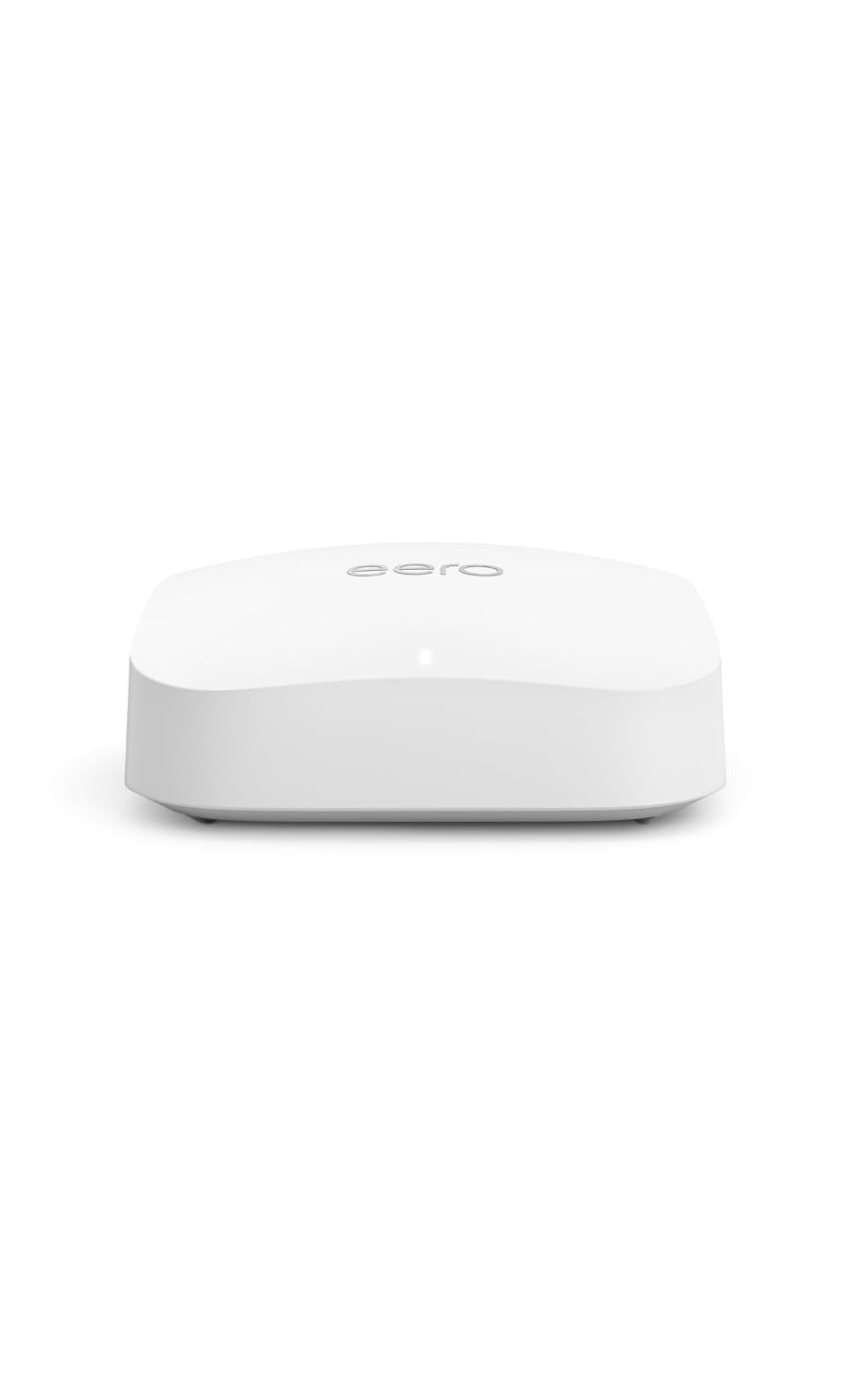 Amazon eero Pro 6E mesh wifi router with 1 month free eero Business (auto-renews annually) - Coverage up to 2,000 sq. ft., Connect 100+ devices, 1-pack
