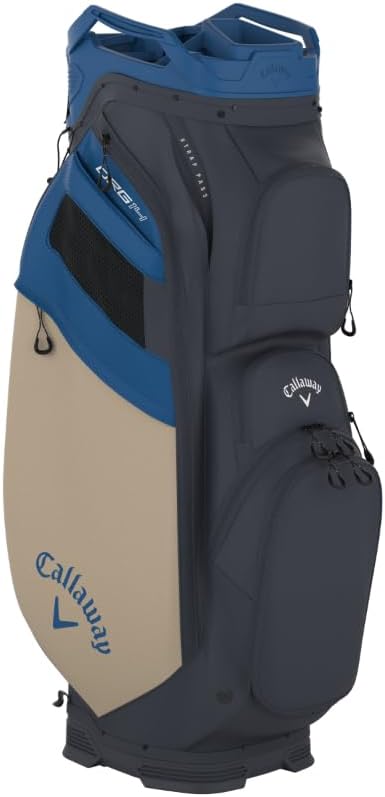 Callaway Golf ORG 14 Cart Bag (Navy/Flow Yellow)