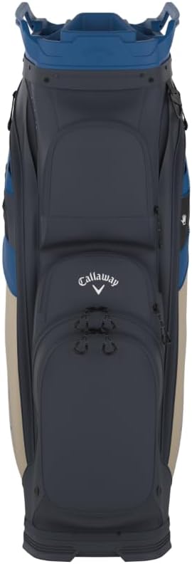 Callaway Golf ORG 14 Cart Bag (Navy/Flow Yellow)