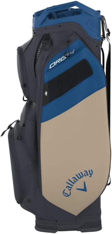 Callaway Golf ORG 14 Cart Bag (Navy/Flow Yellow)