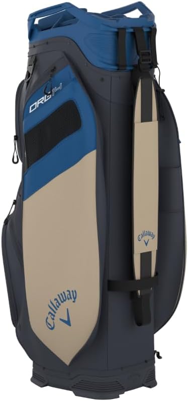 Callaway Golf ORG 14 Cart Bag (Navy/Flow Yellow)