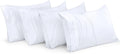Utopia Bedding King Pillow Cases - 80 Pack - Envelope Closure - Soft Brushed Microfiber Fabric - Pillow Covers 20 X 40 Inches (King, White)