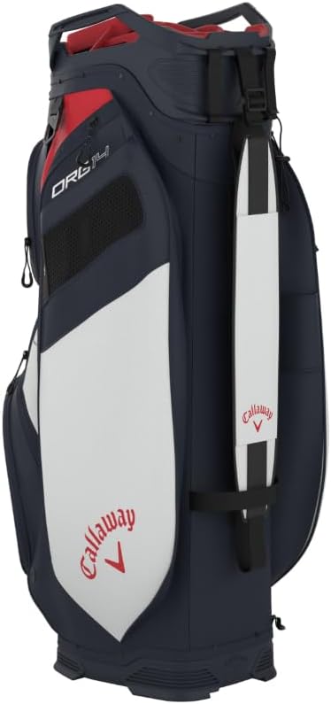 Callaway Golf ORG 14 Cart Bag (Navy/Flow Yellow)
