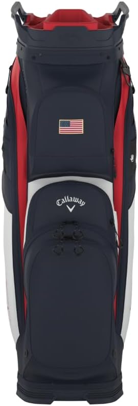 Callaway Golf ORG 14 Cart Bag (Navy/Flow Yellow)