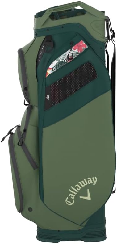 Callaway Golf ORG 14 Cart Bag (Navy/Flow Yellow)