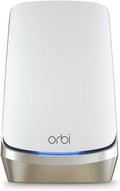 NETGEAR Orbi Quad-Band WiFi 6E Router (RBRE960), 10Gbps Speed, Coverage up to 3,000 sq. ft, 200 Devices, 10 Gig Internet Port, Expandable to Create A Mesh System, AXE11000 802.11ax (Renewed)