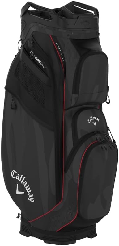 Callaway Golf ORG 14 Cart Bag (Navy/Flow Yellow)