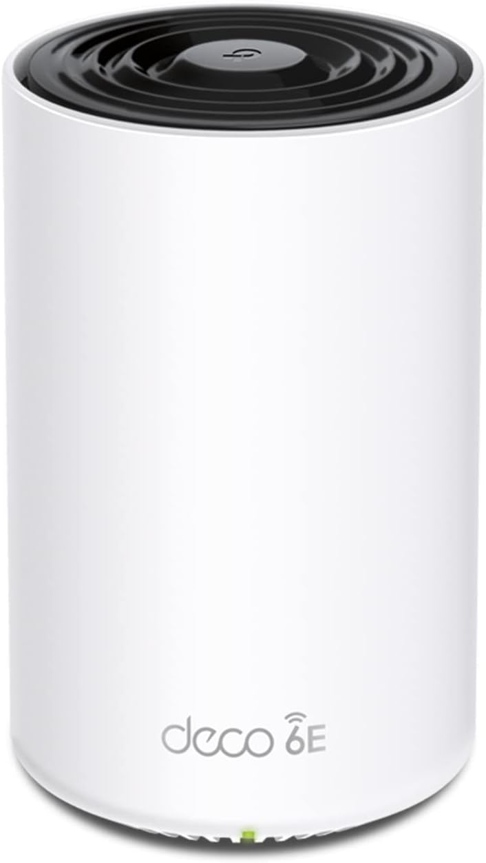 TP-Link Deco AXE5400 Tri-Band WiFi 6E Mesh Router(Deco XE75 Pro) - 2.5G WAN/LAN Port, Covers up to 2900 Sq.Ft, Replaces WiFi Router and Extender, AI-Driven (Renewed)