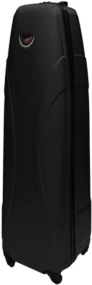 JEF WORLD OF GOLF New Hard Case Travel Cover for Golf Bag/Clubs - Black