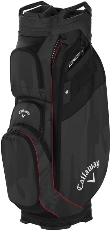 Callaway Golf ORG 14 Cart Bag (Navy/Flow Yellow)