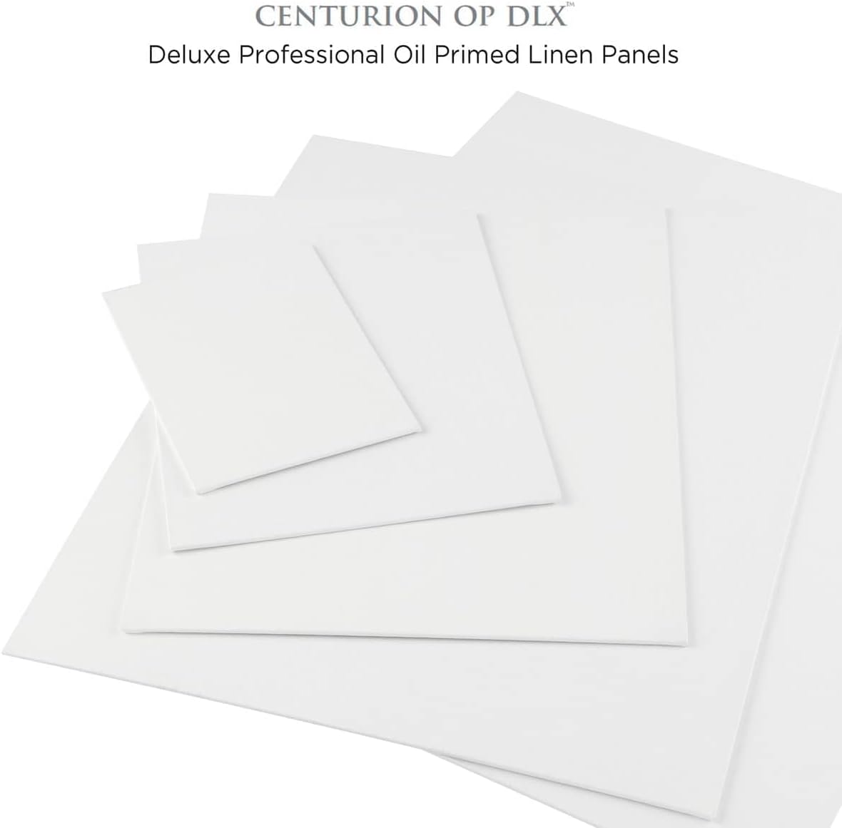 Centurion Deluxe Oil Primed Linen Panel 6'x8' - 72 Panels - Art Supplies for Oil & Alkyd Paintings, Professional Canvas Replacement, Acid-Free Medium Texture, Rigid MDF Painting Boards