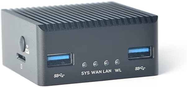 Nanopi R5C Wireless Mini WiFi Router OpenWRT with Rockchip RK3568B2 Soc 0.8T NPU 4GB LPDDR4X RAM 64GB eMMC Onboard Dual PCIe 2.5Gbps Ethernet Ports M.2 BT WiFi Module Slot Support Debian Ubuntu