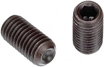 Socket Set Screw, Cup Point, 1/2-13 x 2 1/2', Alloy Steel, Black Oxide, Hex Socket (Quantity: 50) Coarse Thread, 1/2 inch Grub/Blind/Allen/Headless Screw, Length: 2 1/2 inch
