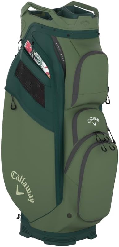 Callaway Golf ORG 14 Cart Bag (Navy/Flow Yellow)