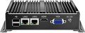 Fanless Mini PC, Industrial PC, Mini Computer Quad Core N2940, 4K HD+VGA, 2Gigabit Ethernet, USB, Mini Desktop PC 2 RS232 COM(Switch to 2 RS485), Win10/Linux,NO RAM NO SSD (NO RAM NO SSD)