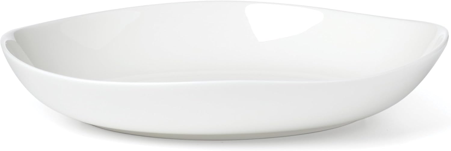 Lenox Dinnerware Set, Studio 1414 Curve 12-Piece Set, Service For 4, Bone China Material, Dishwasher & Microwave Safe, Home And Kitchen, Kitchen And Dining, Plates And Bowls Sets (White, 12 Pieces)