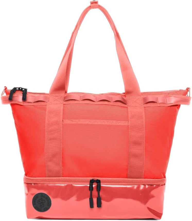 Weekender Bag – Travel Bags, Duffle Bag with Shoe Compartment – Overnight Bags (Neon Punch)