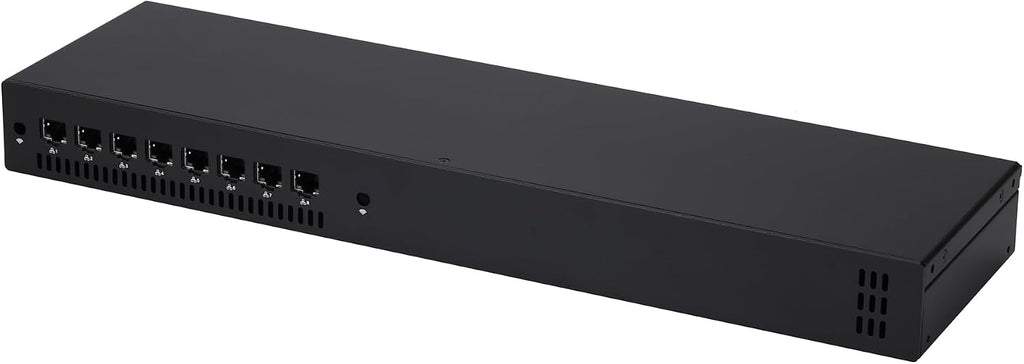 Qotom Q1078GE 1U Barebone i7-10510U, No RAM No SSD, 8 Port 2.5GbE, Professional Rackmount Router Platform
