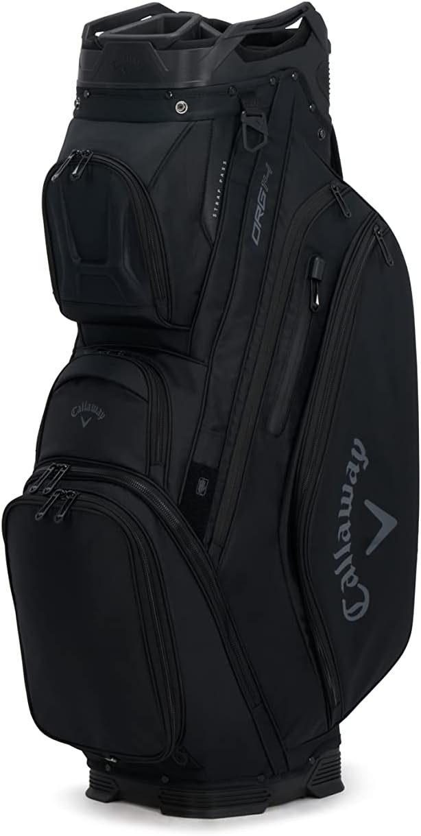 Callaway Golf ORG 14 Cart Bag (Navy/Flow Yellow)
