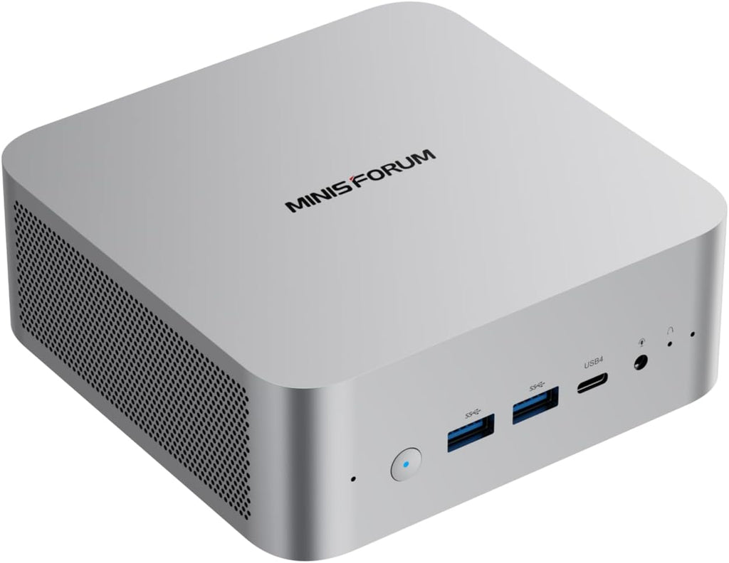 MINISFORUM M1 Pro Mini PC Core Ultra 9 Processor 285H(16C/16T) Barebone No Storage/OS Desktop Computer, HDMI|DP|2xUSB4 Video Output, Oculink Port, 2.5G RJ45/WiFi7/BT5.4, Arc 140t Graphics Micro PC