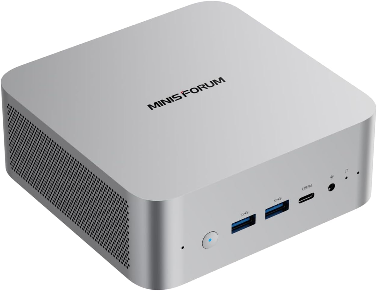 MINISFORUM M1 Pro Mini PC Core Ultra 9 Processor 285H(16C/16T) Barebone No Storage/OS Desktop Computer, HDMI|DP|2xUSB4 Video Output, Oculink Port, 2.5G RJ45/WiFi7/BT5.4, Arc 140t Graphics Micro PC