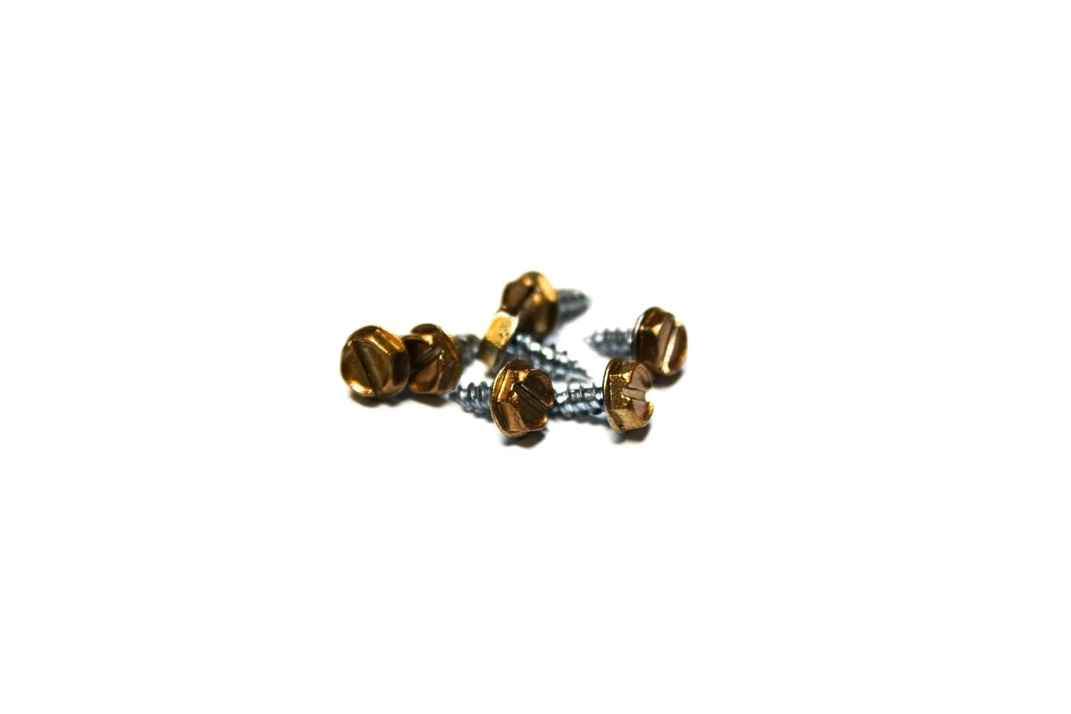 1000 Pcs 6 X 3/8 Slotted Hex Head Sheet Metal Screws b-1 Fasteners Screws Set