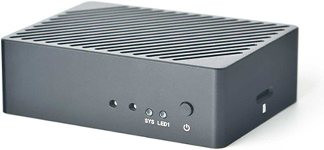 FriendlyElec NanoPi M6 Computer Mini Router OpenWRT, LPDDR5 4GB/16GB/32GB RAM, 6Tops NPU Mali-G610 GPU RK3588S SoC, for NAS, Smart Gateway and 8K Video Playing, Support Debian Ubuntu (32GB Metal Case)