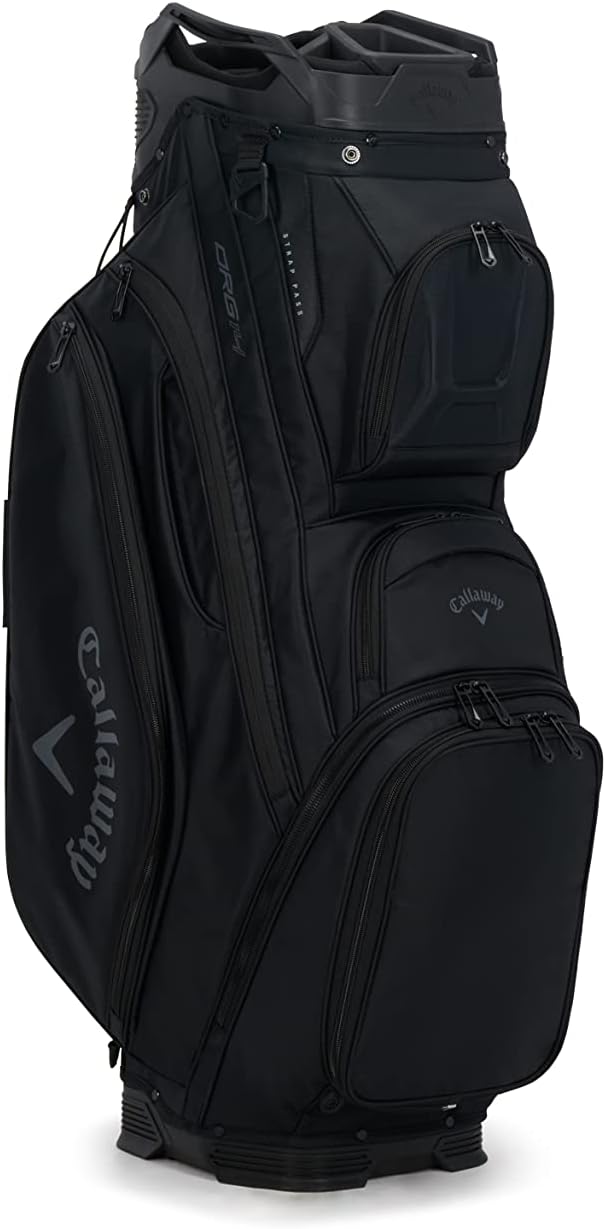 Callaway Golf ORG 14 Cart Bag (Navy/Flow Yellow)