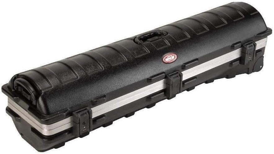 SKB Cases Deluxe ATA Standard Hard Plastic Storage Wheeled Golf Bag Travel Case