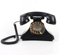 cojodopo Vintage and Retro Style Audio Guestbook,Black Rotary Phone for Wedding Party Gathering (Black)