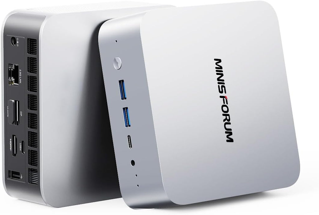 MINISFORUM M1 Pro Mini PC Core Ultra 5 Processor 125H(14C/18T) 32GB DDR5(5600MHz) 512GB SSD Desktop Computer, HDMI|DP|2xUSB4 Video Output, Oculink Port, 2.5G RJ45 /WiFi7/BT5.4, Arc Graphics Micro PC