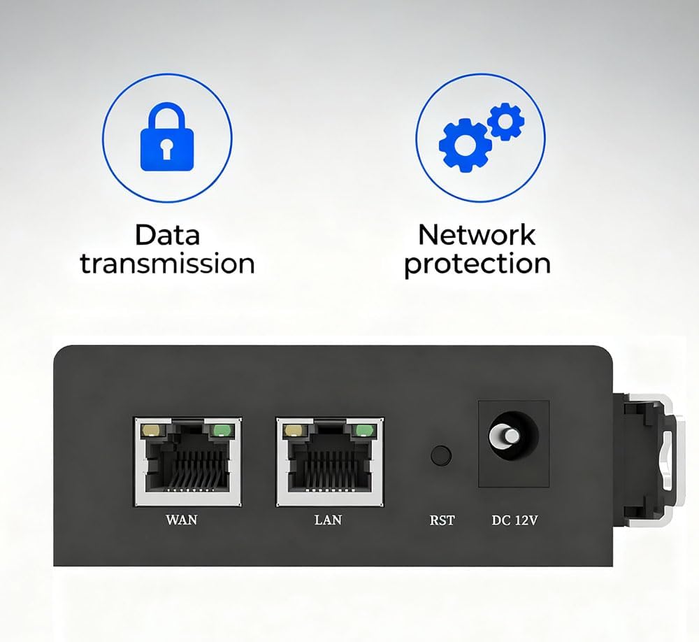 Industrial IoT 4G LTE Cellular Router, LTE CAT4 + WiFi Router, Dual SIM Card Slots, Cloud Management, RS232/RS485 Support, US Full Frequency Band Supported, Support T-Mobile, AT&T & Verizon