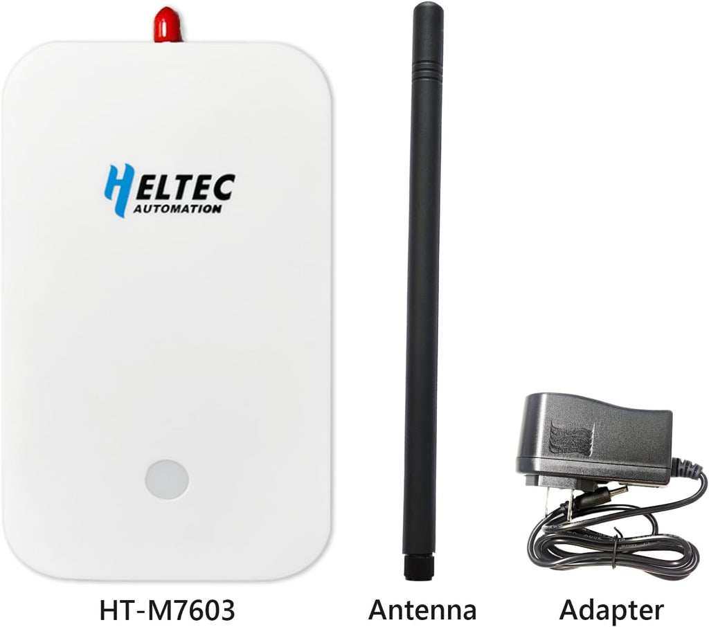 HT-M7603 Indoor LoRa Gateway MCU MT7628 SX1303+SX1250 LoRa Chip 8 Channel Standard LoRaWAN 902-928MHz Supports Wi-Fi/Ethernet IOT Cloud Platform Indoor Hotspot (915MHz)