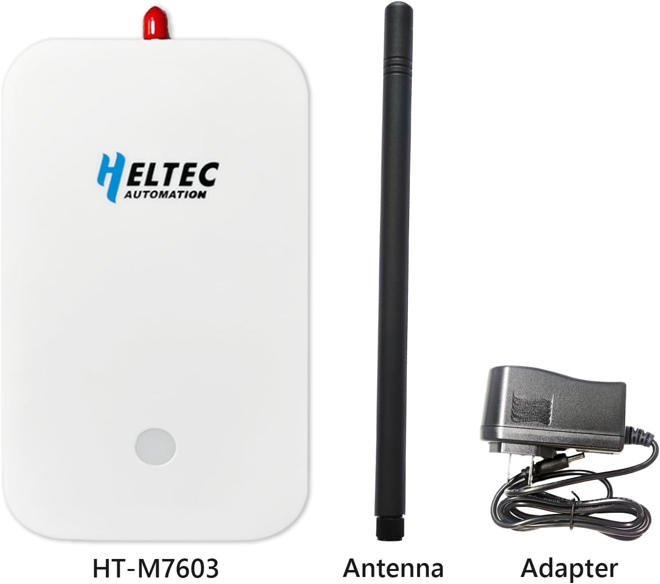 HT-M7603 Indoor LoRa Gateway MCU MT7628 SX1303+SX1250 LoRa Chip 8 Channel Standard LoRaWAN 902-928MHz Supports Wi-Fi/Ethernet IOT Cloud Platform Indoor Hotspot (915MHz)