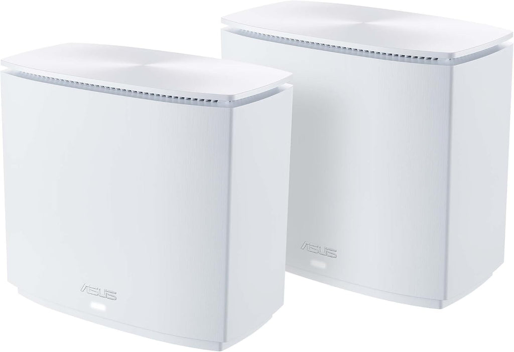 ASUS ZenWiFi AX Hybrid(XC5) AX3000 + MoCA 2.5 Mesh WiFi 6 System (2pk) - Whole Home Coverage up to 3,500 Sq.Ft. & 4+ Rooms for Thick Walls, AiMesh, Lifetime Security, Easy Setup (Renewed)