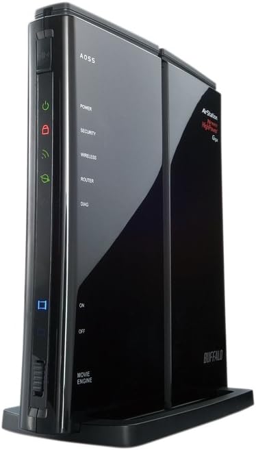 BUFFALO AirStation HighPower N300 Gigabit Wireless Router - WZR-HP-G300NH