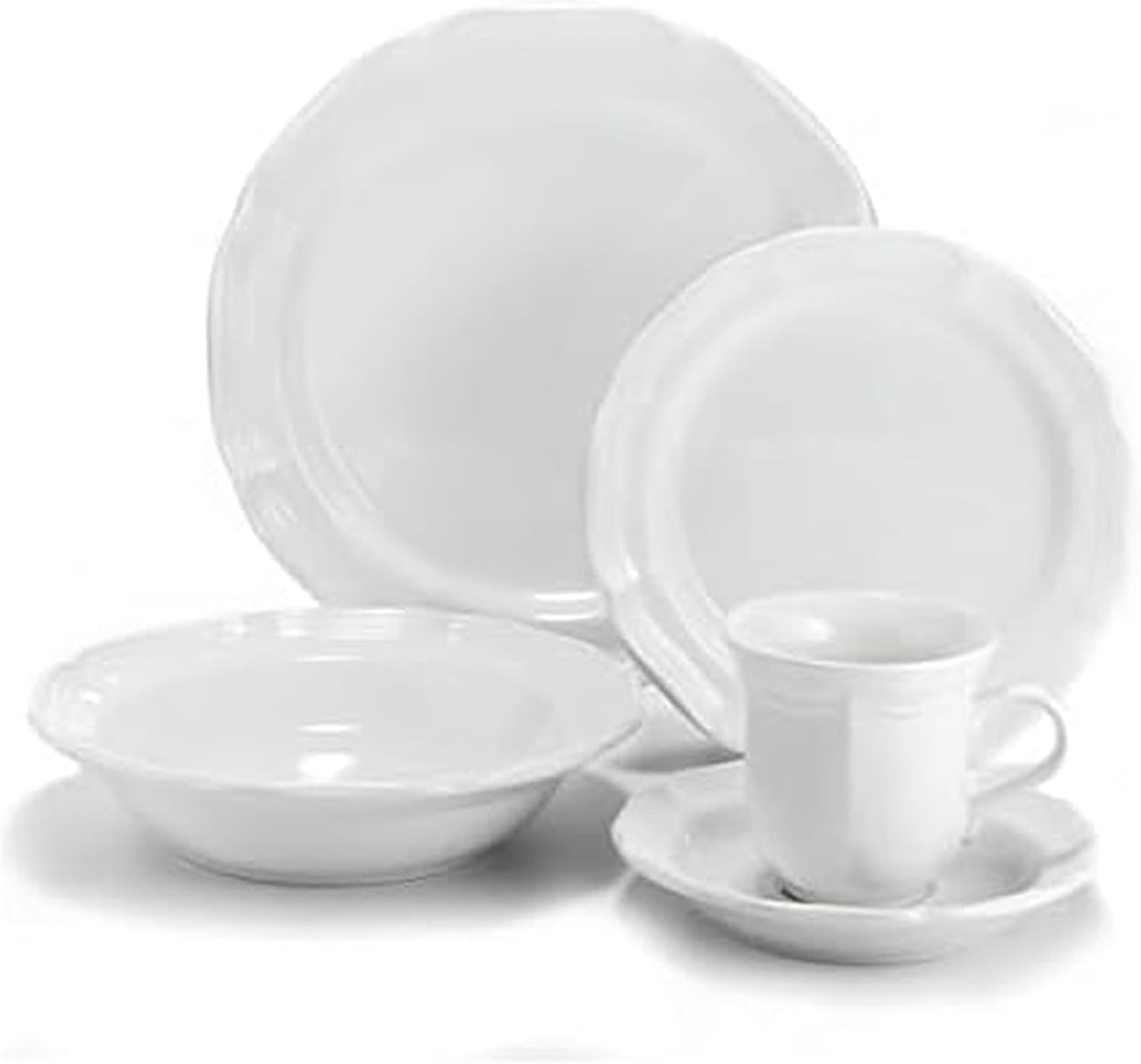 Mikasa French Countryside 40-Piece Dinnerware Set, Service for 8