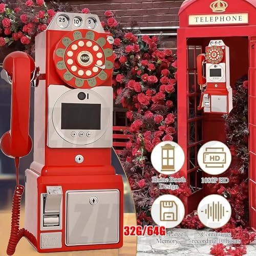 Video Guest Book for Weddings - Unique Video Phone Booth & Audio Guestbook, 32GB Memory, 5000mAh Battery, 7-Hour Continuous Use, Perfect for Capturing Memories!