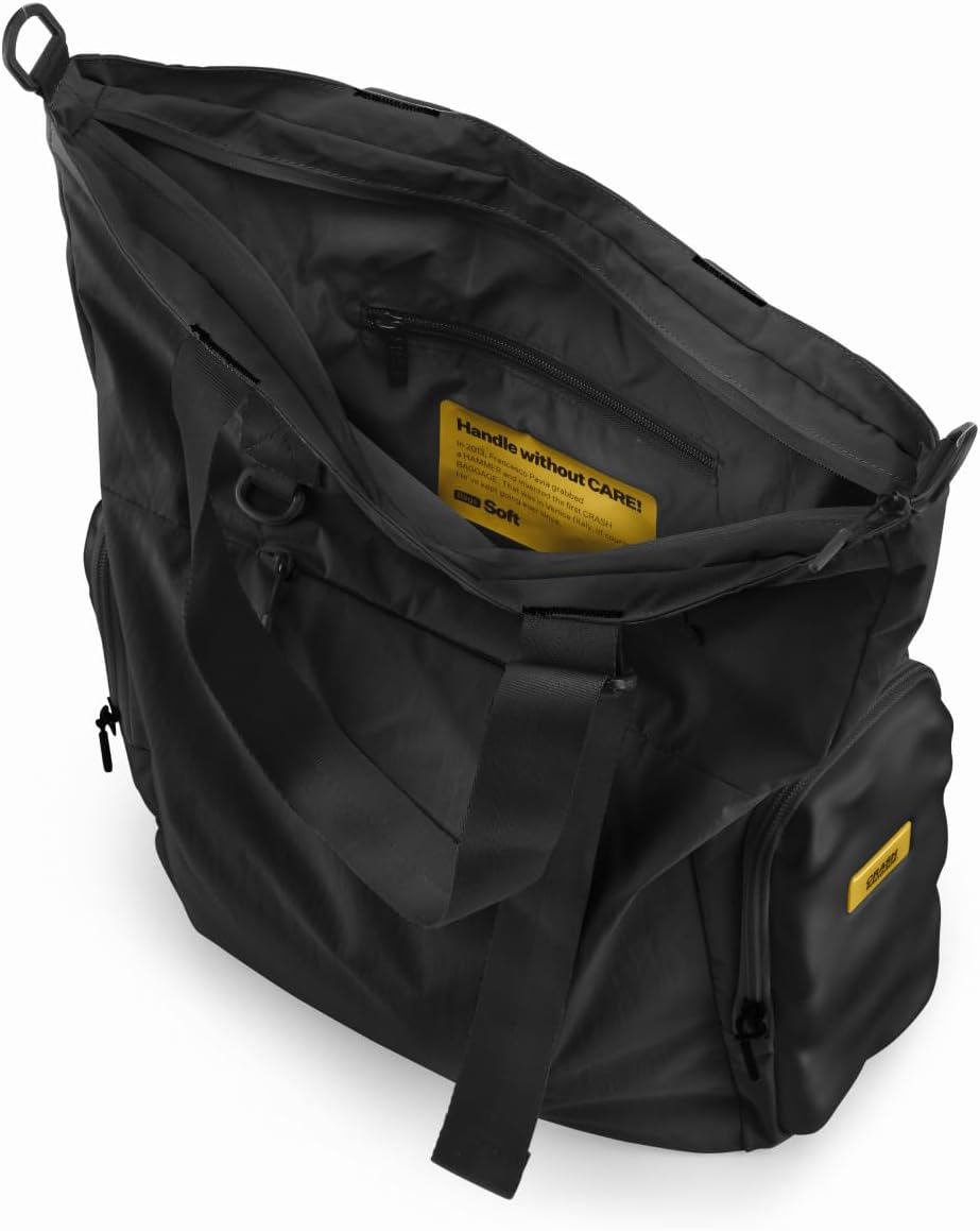 CRASH BAGGAGE Soft Tote Bag – Everyday Carryall Tote for Work & Travel with Laptop Compartment, Water Resistant