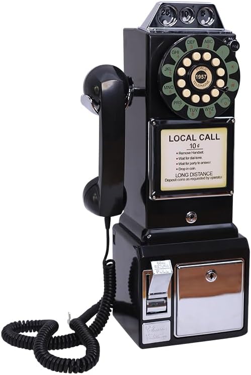 cojodopo Audio Guest Book Wedding Phone Booth, Wedding Guest Book Alternative, Leaving A Voicemail Message Preserve Your Special Occasions (Black)
