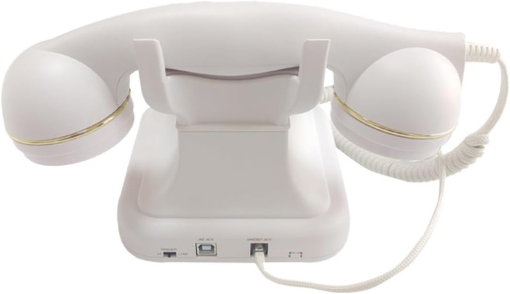 Audio Guest Book Wedding Phone, After The Tone Guest Phone Wedding,Customized Audio Guestbook Phone,Vintage Rotary Styled Record Guest Book Telephone for A Variety of Memorable Party Occasions