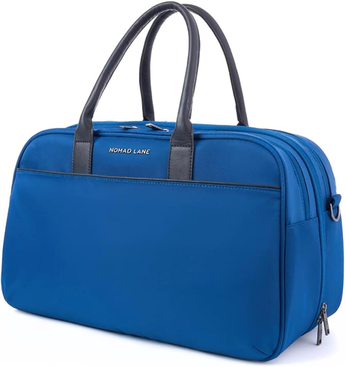 Nomad Lane Carry-On Luggage Duffel Bag, Durable & Lightweight Suitcase. Bento Bag, Personal Item Weekender Travel Bag for Men & Women, Aegean Blue