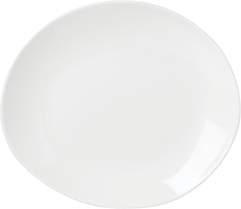 Lenox Dinnerware Set, Studio 1414 Curve 12-Piece Set, Service For 4, Bone China Material, Dishwasher & Microwave Safe, Home And Kitchen, Kitchen And Dining, Plates And Bowls Sets (White, 12 Pieces)