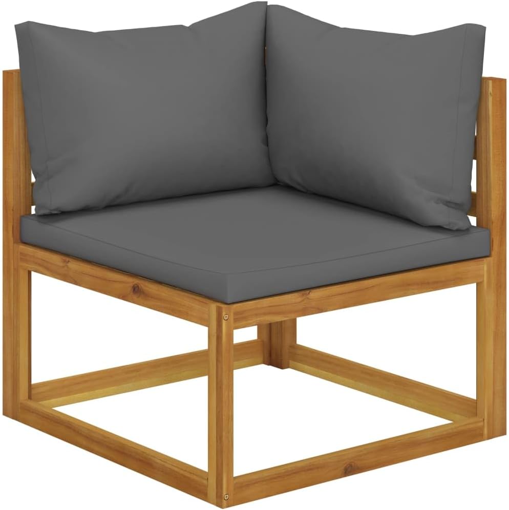 5 Piece Patio Lounge Set with Cushions Solid Acacia Woodqueen Bed Frame with headboard Queen Size Bed Frame King Size Bed Frame King Platform Bed Frame Metal Bed Frame Queen Size