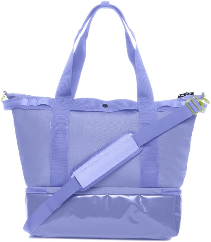 Weekender Bag – Travel Bags, Duffle Bag with Shoe Compartment – Overnight Bags (Mystic Violet)