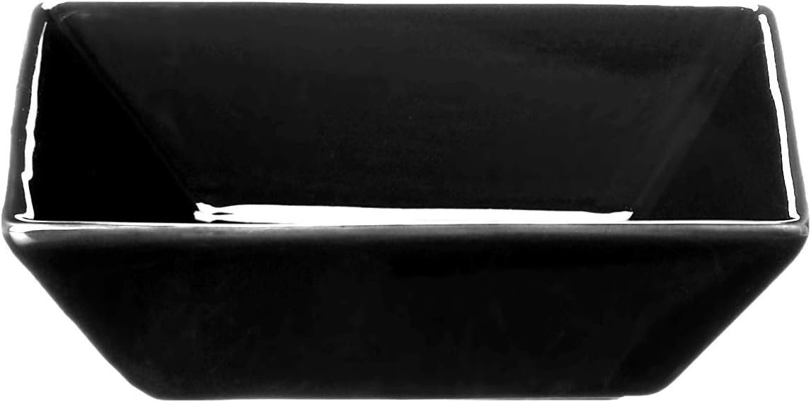 10 Strawberry Street Nova Square 45 pc Dinnerware Set, Black
