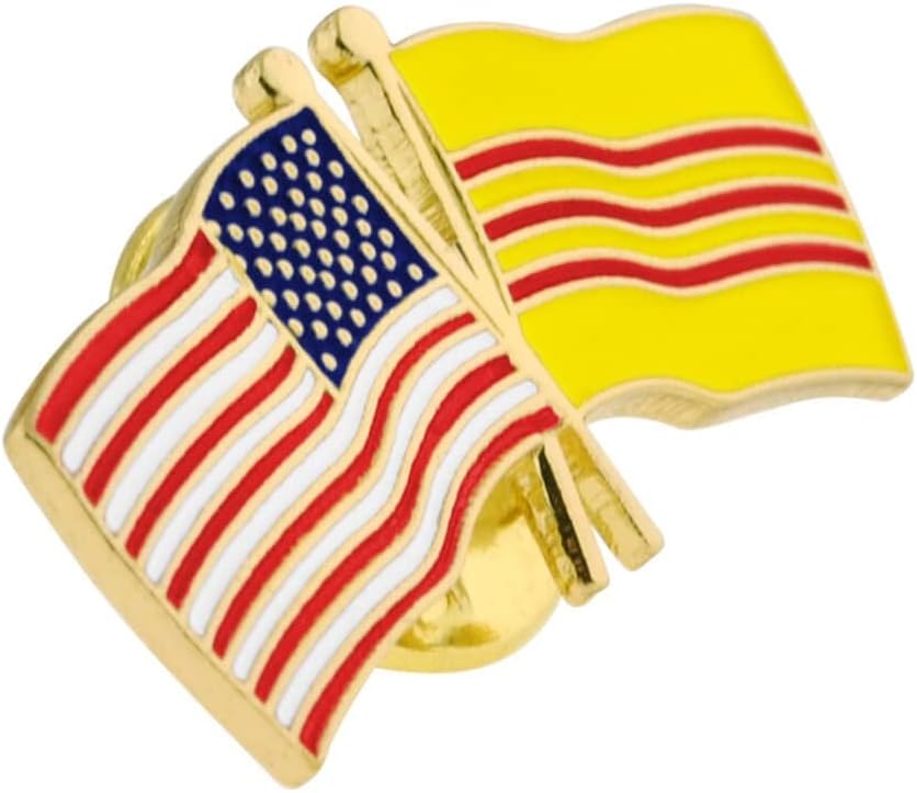 PinMart USA and South Vietnam Flag Pin