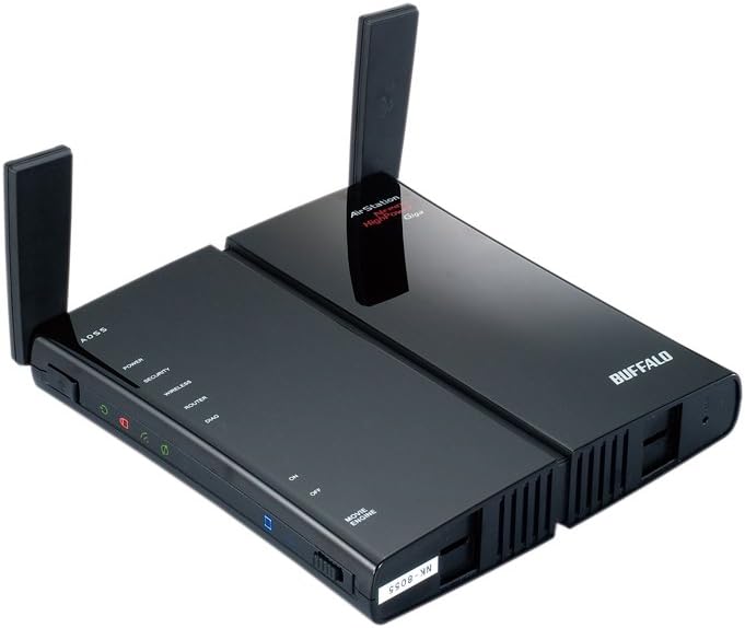 BUFFALO AirStation HighPower N300 Gigabit Wireless Router - WZR-HP-G300NH