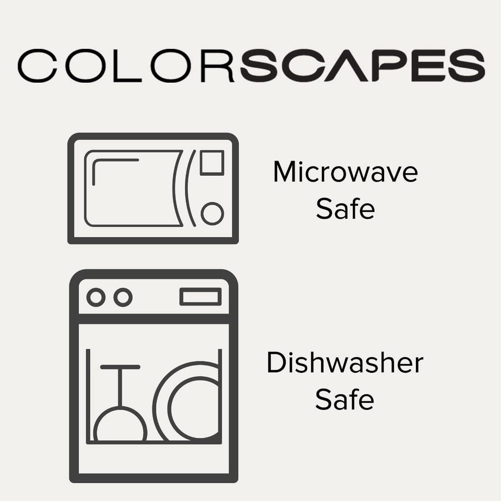 Noritake Colorscapes Black-on-Black Swirl 12-Piece Square Dinnerware Set, Service for 4
