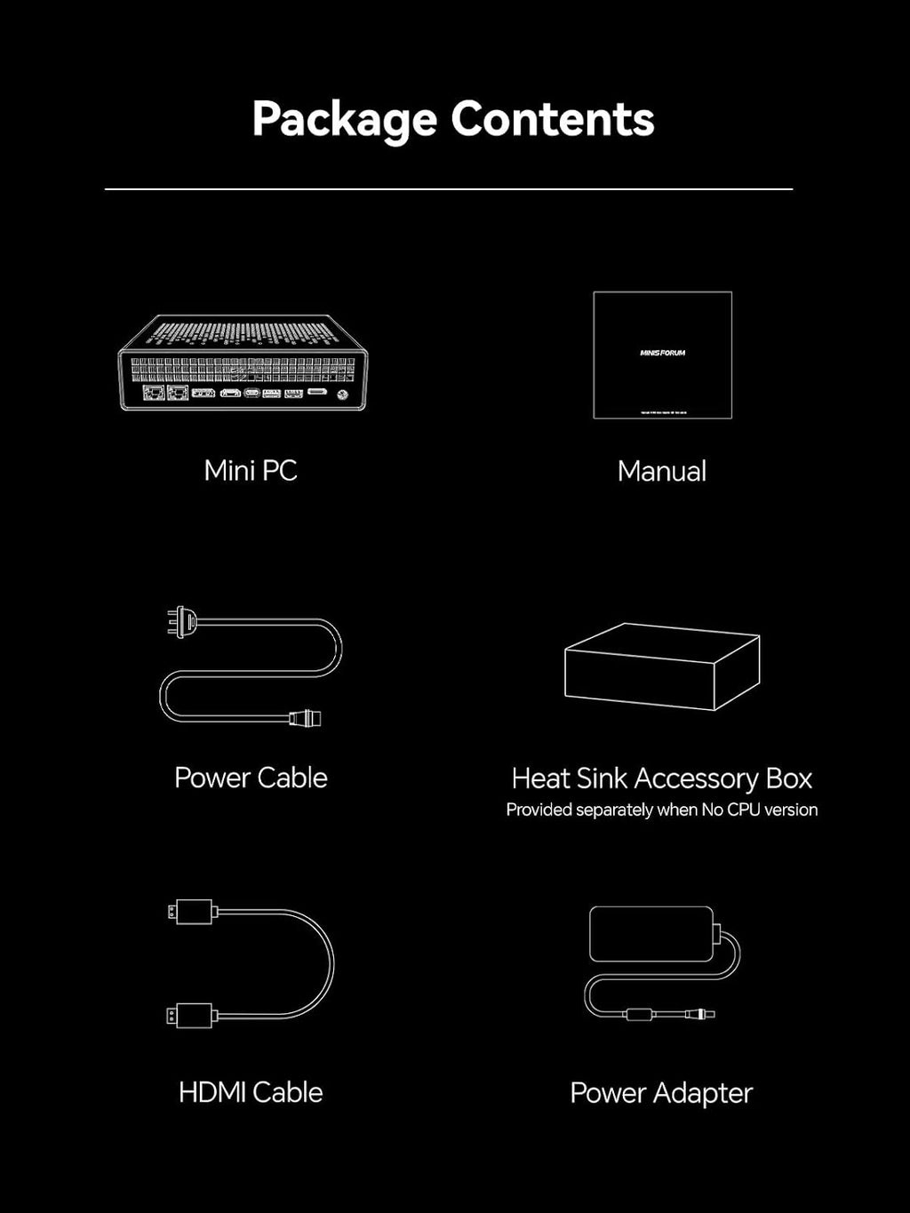 MINISFORUM MS-A1 Mini Workstation Barebone Mini PC, HDMI|DP|USB-C Triple 4K Output, 4X PCIe SSD Slot, 2X 2.5G Ethernet Port, 4X USB, Support AMD AMS Socket CPU/Discrete Graphics Cards